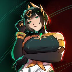 This is a pixiv picture whose title is Nefer.