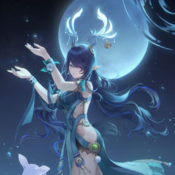 This is a pixiv picture whose title is 菈乌玛.