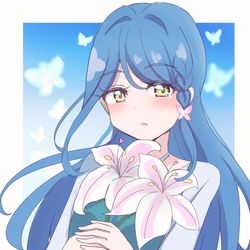 This is a pixiv picture whose title is 帆羽くれあ.