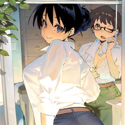 This is a pixiv picture whose title is 暑.