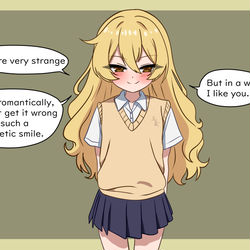 This is a pixiv picture whose title is Kurumi Gyaru.