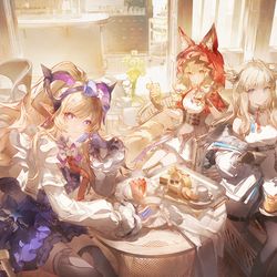 This is a pixiv picture whose title is 🍰.