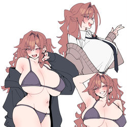 This is a pixiv picture whose title is 逢瑠ちゃん.