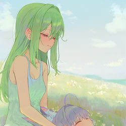 This is a pixiv picture whose title is 무제.