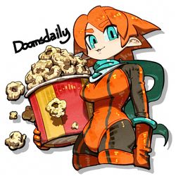 This is a pixiv picture whose title is Super Popcorn.