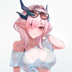This is a pixiv picture whose title is ミフ.