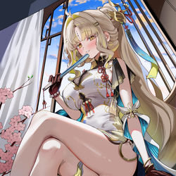 This is a pixiv picture whose title is 穂穂.