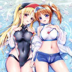This is a pixiv picture whose title is リリカル☆バケーション.