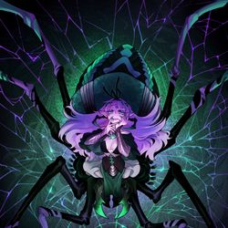 This is a pixiv picture whose title is Client OC - Arachne ver.