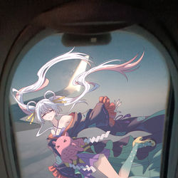 This is a pixiv picture whose title is ☁️~.