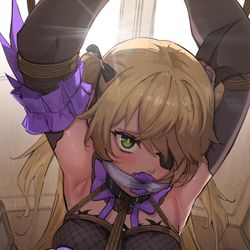 This is a pixiv picture whose title is Fischl Kidnap.