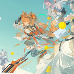 This is a pixiv picture whose title is 酸橙拼盘.