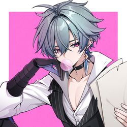 This is a pixiv picture whose title is 冒険者ローエン.