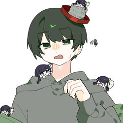 This is a pixiv picture whose title is いえめめ.