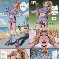 This is a pixiv picture whose title is parasite invasion in Miami.