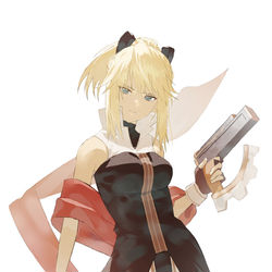 This is a pixiv picture whose title is 魔弾のリグレット.