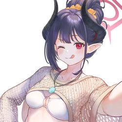 This is a pixiv picture whose title is 水着チアキ.