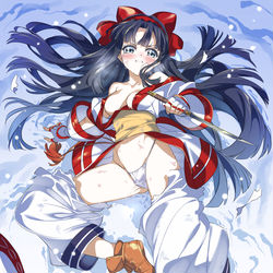 This is a pixiv picture whose title is ナコルル.