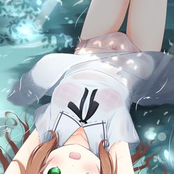 This is a pixiv picture whose title is 残暑お見舞い.