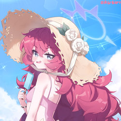 This is a pixiv picture whose title is イロハ.