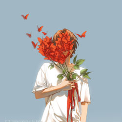 This is a pixiv picture whose title is HEART.