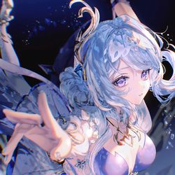 This is a pixiv picture whose title is オデット.
