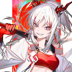 This is a pixiv picture whose title is ニェン.