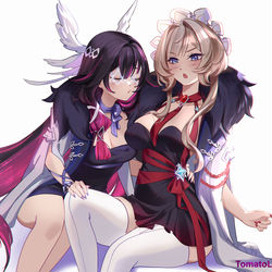 This is a pixiv picture whose title is Fatui girls.