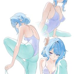 This is a pixiv picture whose title is オデット.