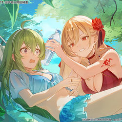 This is a pixiv picture whose title is クリエイターズコラボ-まどろみに射す-.