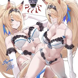 This is a pixiv picture whose title is Le cheval marin.