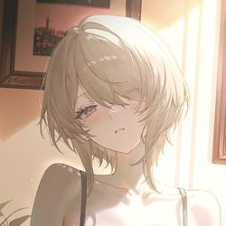 This is a pixiv picture whose title is 她.