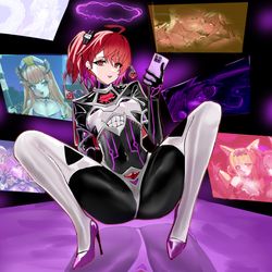 This is a pixiv picture whose title is 坏坏能天使.