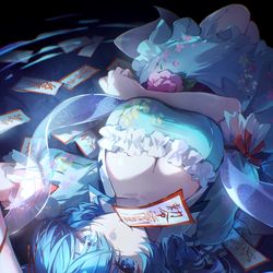 This is a pixiv picture whose title is 壁抜けの邪仙.
