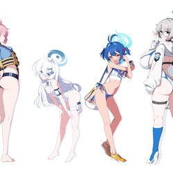 This is a pixiv picture whose title is オデュッセイア海洋高等学校 ダイビング部!.