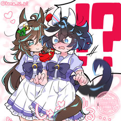 This is a pixiv picture whose title is ウマ詰め⑳.