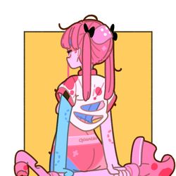 This is a pixiv picture whose title is 264. スコップ.