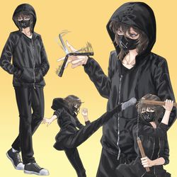 This is a pixiv picture whose title is 恶之花（扑朔迷离）.