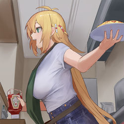 This is a pixiv picture whose title is 無題.