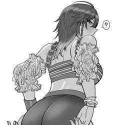 This is a pixiv picture whose title is 美琴尻.