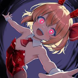 This is a pixiv picture whose title is 紅魔の夜にご招待！.