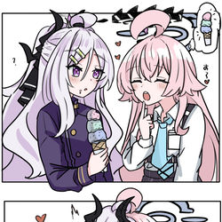 This is a pixiv picture whose title is アイス~.