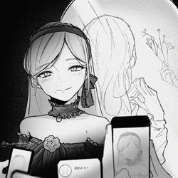 This is a pixiv picture whose title is Superficial.