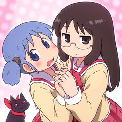 This is a pixiv picture whose title is 青黒.