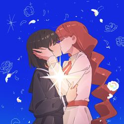 This is a pixiv picture whose title is 🐟🥊.