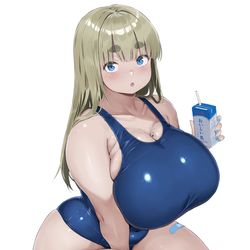This is a pixiv picture whose title is Milk.