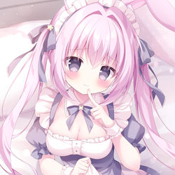 This is a pixiv picture whose title is ご主人様には...特別ですよ...？.