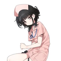 This is a pixiv picture whose title is 灰原望乃.