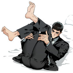This is a pixiv picture whose title is OC.