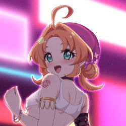 This is a pixiv picture whose title is マイクロホットパンツ明智さん.